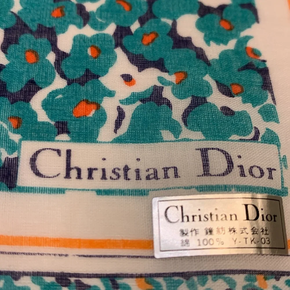 Christian Dior Scarf ladies colors to me 17 by 17